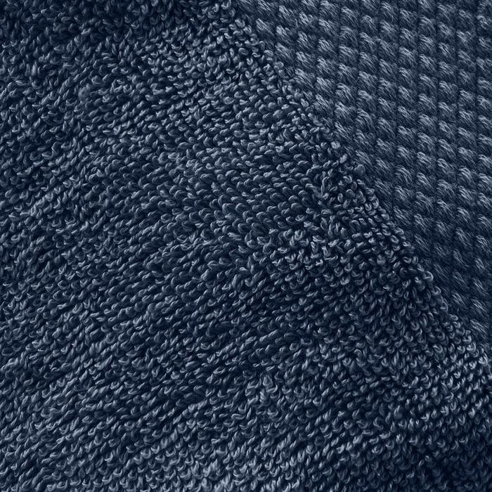 LINNICKBadstof Badlaken Katoen 70x140cm - denim - 2X