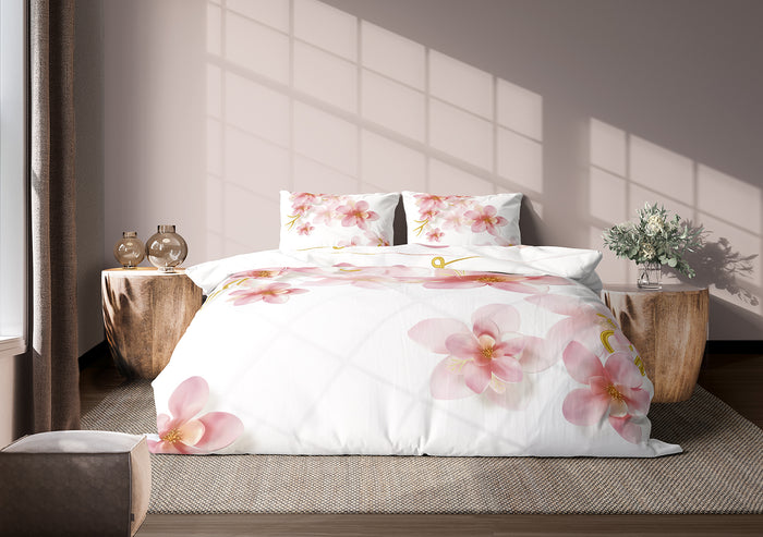 Eleganzzz Dekbedovertrek Micropercal Floral Paradise - multi