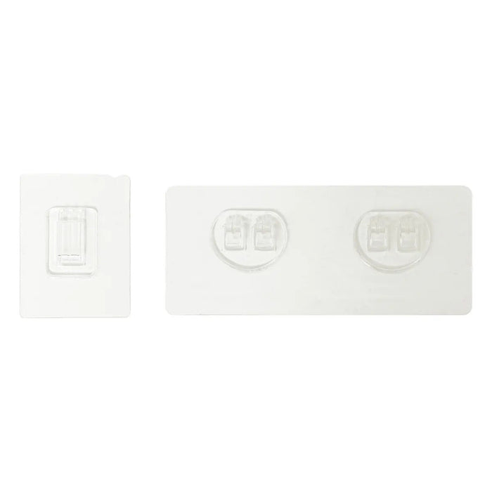 5Five Badkamer douche rekje - metaal|hout - zuignap - 25x15x30 cm