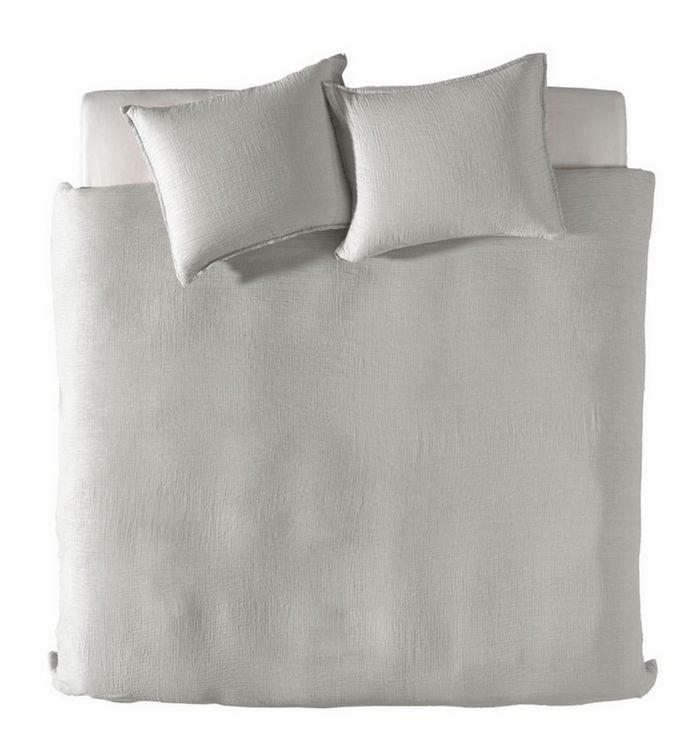 Yellow Dekbedovertrek Mousseline Gauze Katoen Garza - vaporous grey