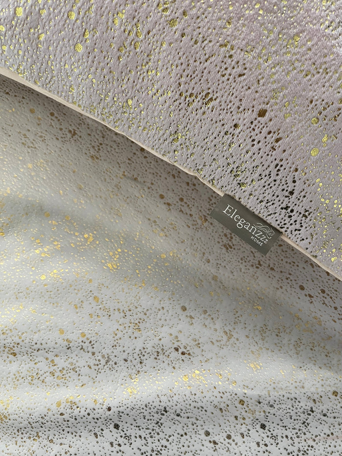 Eleganzzz Dekbedovertrek Foil Velvet - white