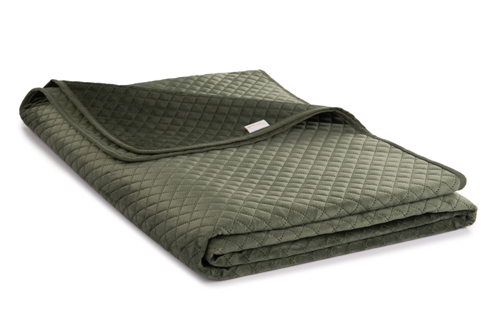 Yellow Bedsprei Victoria - army green