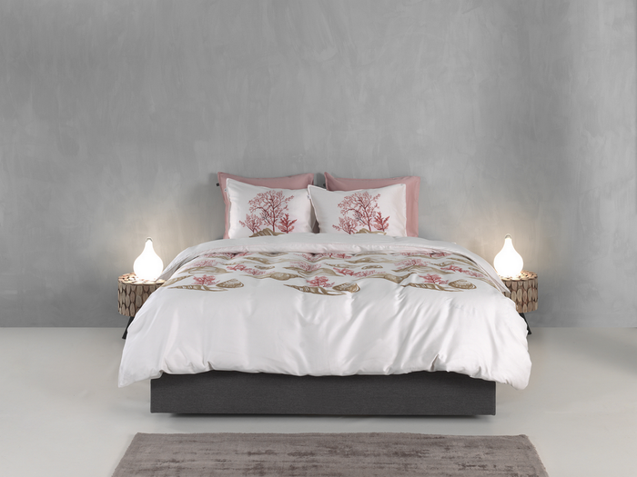 Zo Home Dekbedovertrek Katoen Satijn Guscio - beige