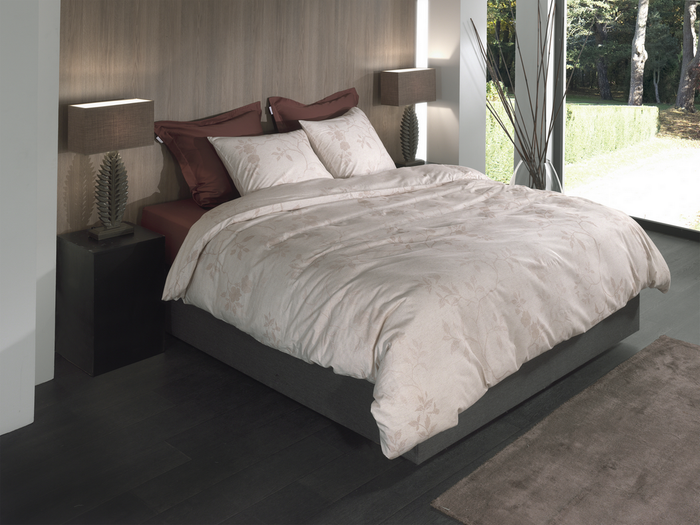 Heckett Lane Dekbedovertrek Katoen Twill Yara - beige