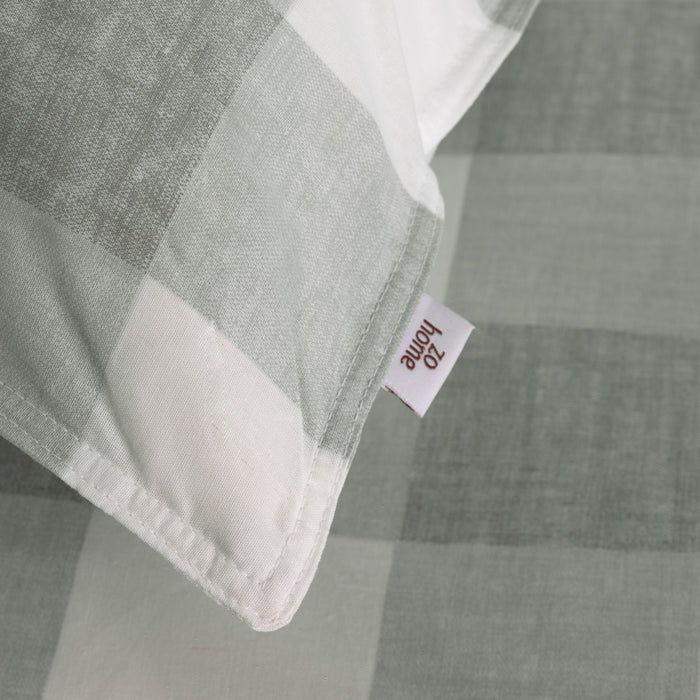 Zo Home Dekbedovertrek Katoen Quattro di Lino - dove grey