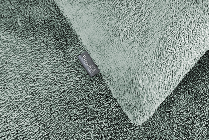 Eleganzzz Dekbedovertrek Teddy Pluche - jade