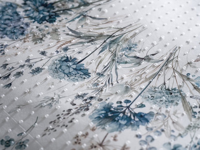 Heckett Lane Dekbedovertrek Katoen Clip-Sheared Mikaela - White