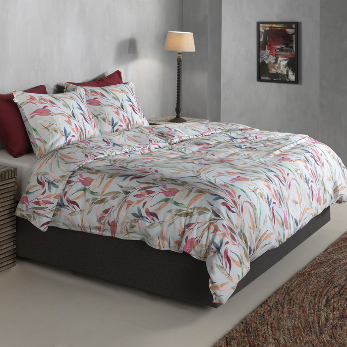 Zo Home Dekbedovertrekset Katoen Satijn Tia - green