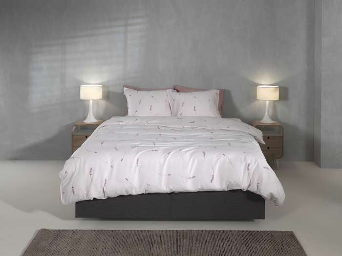 Zo Home Dekbedovertrek Katoen Satijn Mirella - soft pink