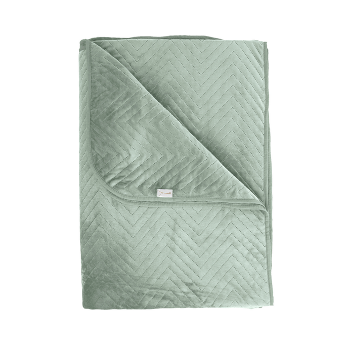 Yellow Bedsprei Madeline - laurel green