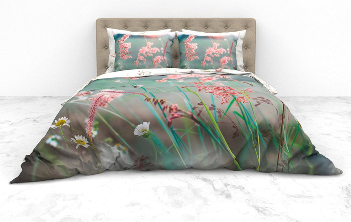 Heckett Lane Dekbedovertrek Bamboe Katoen Satijn Gabriella - grey