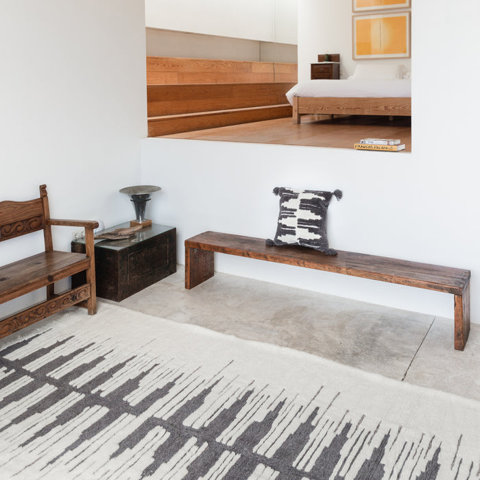 Lorena Canals Nomad Zagros Vloerkleed 140 x 200 cm - Naturel