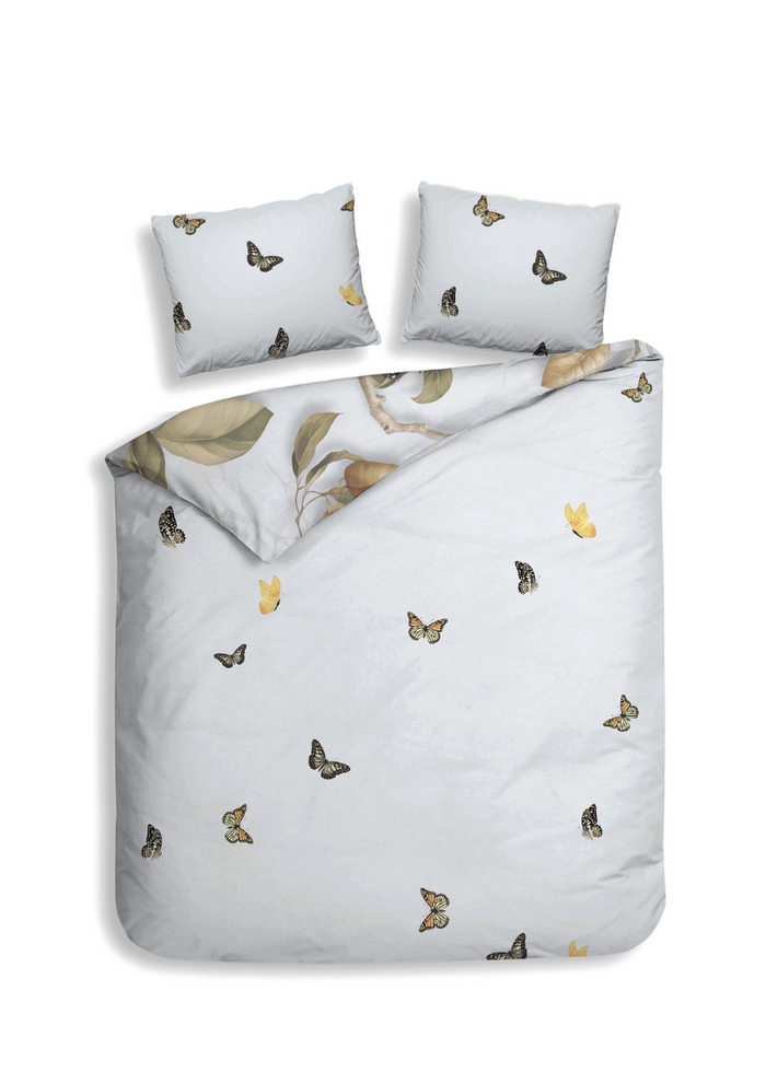 Heckett Lane Dekbedovertrek Katoen Satijn Daina - light blue