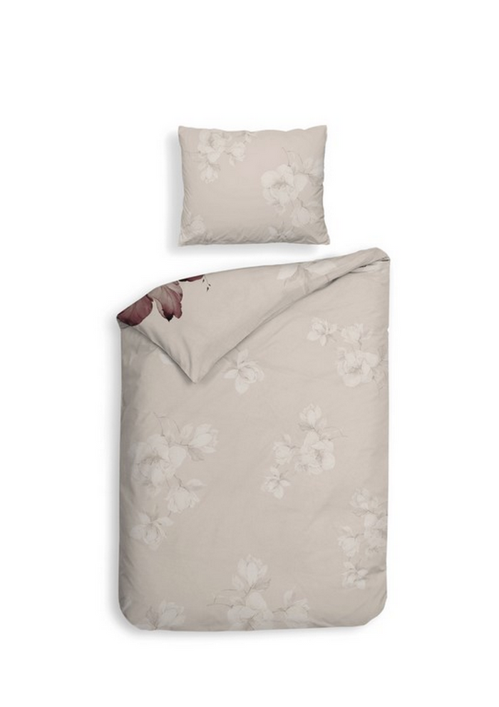 Heckett Lane Dekbedovertrek Katoen Satijn Marie - natural