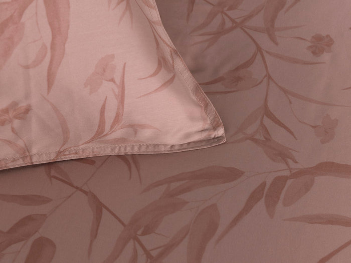 Zo Home Dekbedovertrek Katoen Satijn Fiori di - shady pink