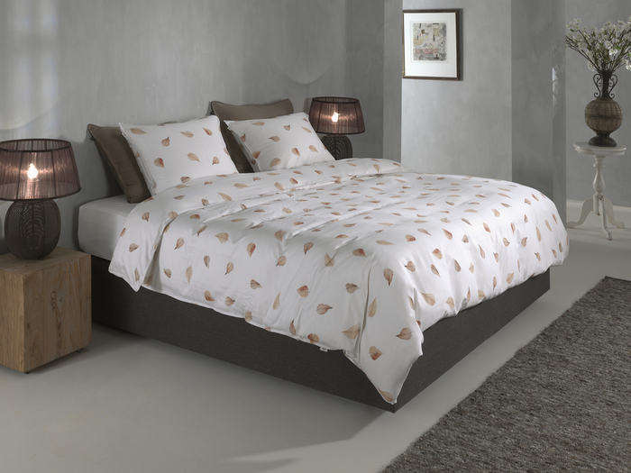 Zo Home Dekbedovertrek Katoen Satijn Aurelia - off white