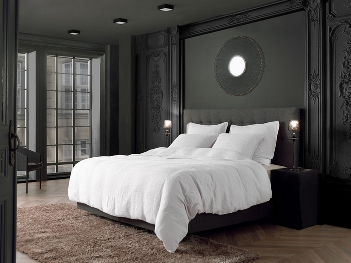 Yellow Dekbedovertrek Mousseline Katoen Garza - bright white