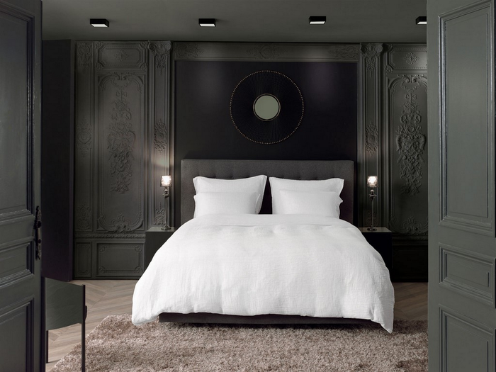 Yellow Dekbedovertrek Mousseline Katoen Garza - bright white