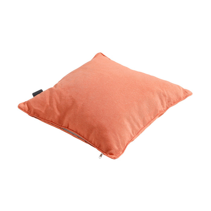 Madison - Sierkussen Panama flame orange - Ca. 60x60 cm - Set van 4