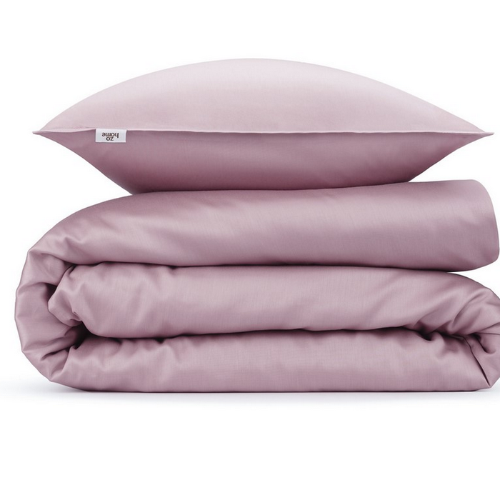 Zo Home Dekbedovertrek Katoen Percalle - lilac pink
