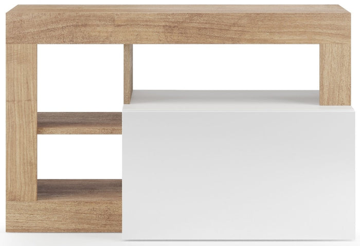 Benvenuto Design Hamburg Hoogglans Wit | Kadiz Eiken Halmeubelset