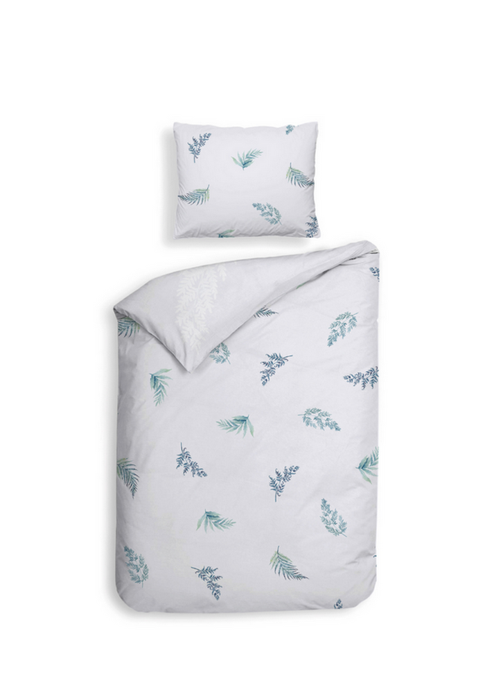 Heckett Lane Dekbedovertrek Katoen Dobby Hailee - white