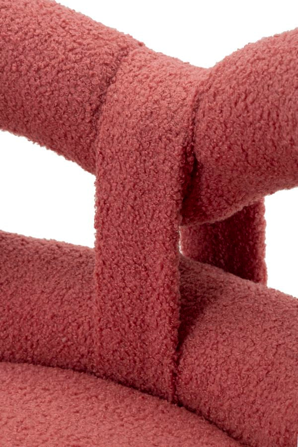 Mini roze teddy stoel ø 40x67 cm