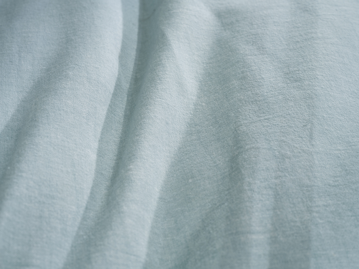 Zo Home Dekbedovertrek Flanella di Lino - mint green