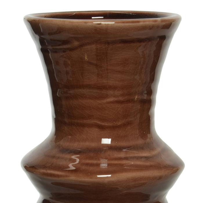 Vaas Michael M - Bruin - Keramiek - 15x29x15cm (BxHxD)