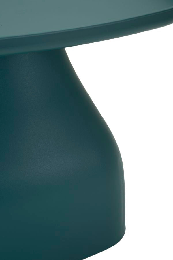 Tafel in blauw kunststof cm 48x48x38