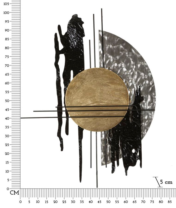 Abstract 3D decoratief paneel cm 78x5x102