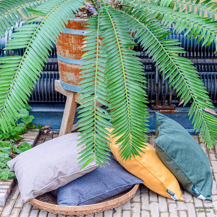 Madison - Sierkussen Beige canvas eco+ - Ca. 50x50 cm - Set van 4