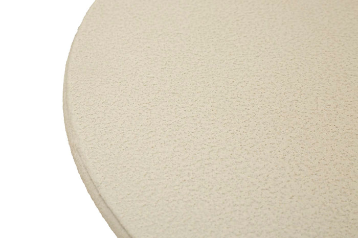 Crème metalen salontafel cm ø 45x58