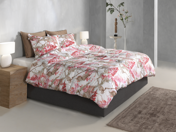 Zo Home Dekbedovertrek Katoen Satijn Dario - white