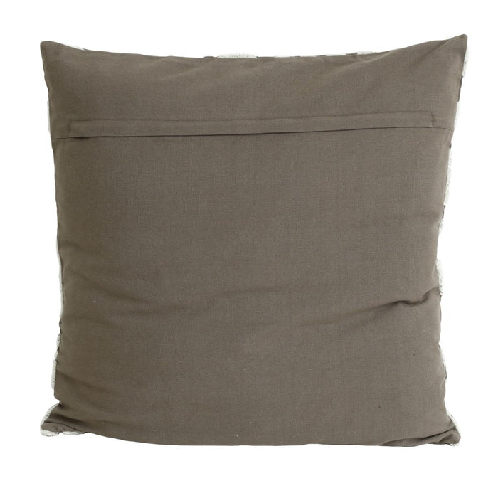 PTMD Sierkussen Zaraa - 45x1x45 cm - Polyetheen - Taupe