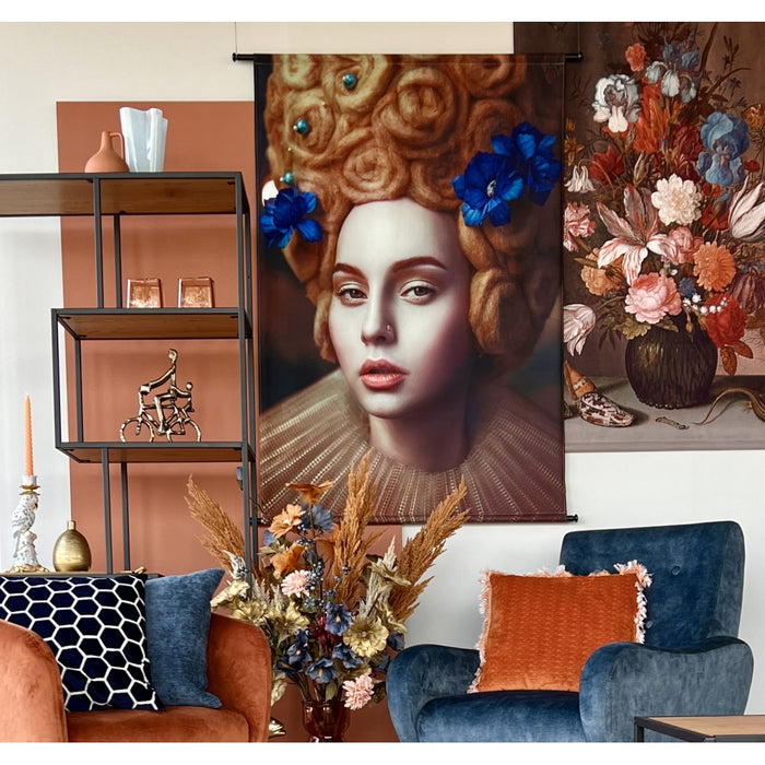 Vaas Morten - Oranje - Keramiek - 12x16x12cm (BxHxD)