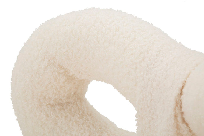 Mini witte teddy stoel cm ø 40x67