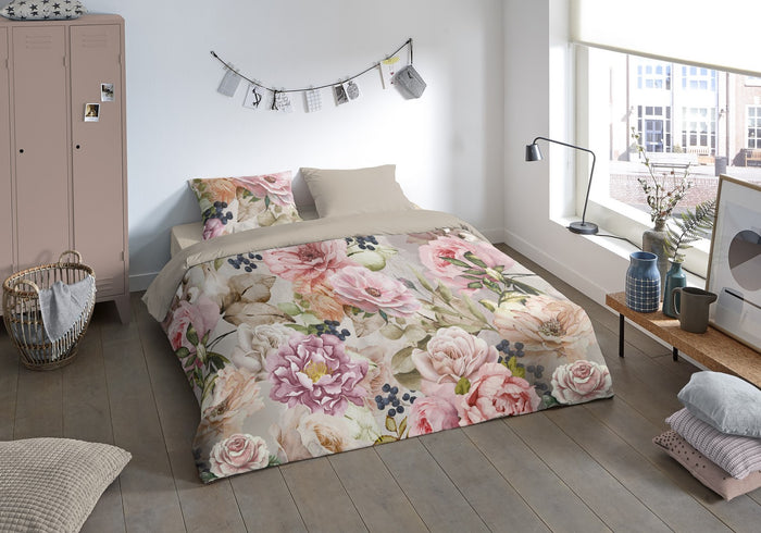 Pure Dekbedovertrek Micropercal Jin - sand