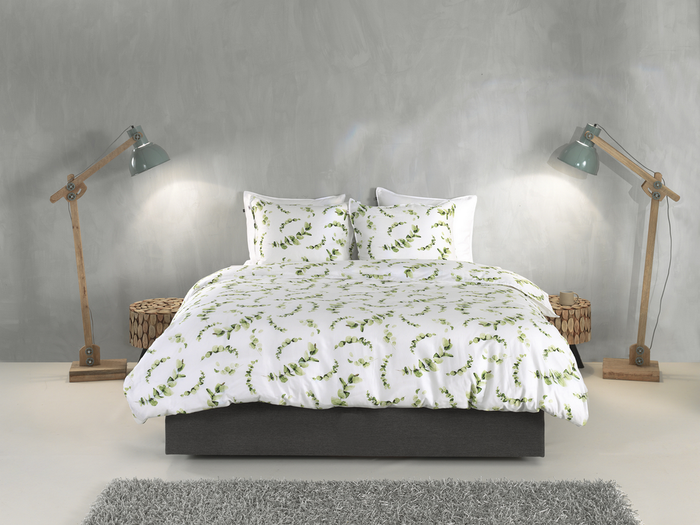 Zo Home Dekbedovertrek Katoen Satijn Eucalia - white