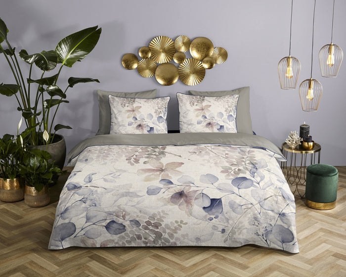 Descanso Dekbedovertrek Biologische Katoen Satijn Fivien - sand