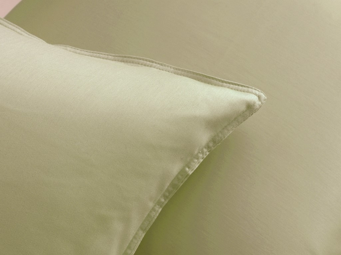 Zo Home Dekbedovertrek Katoen Percalle - aloe green