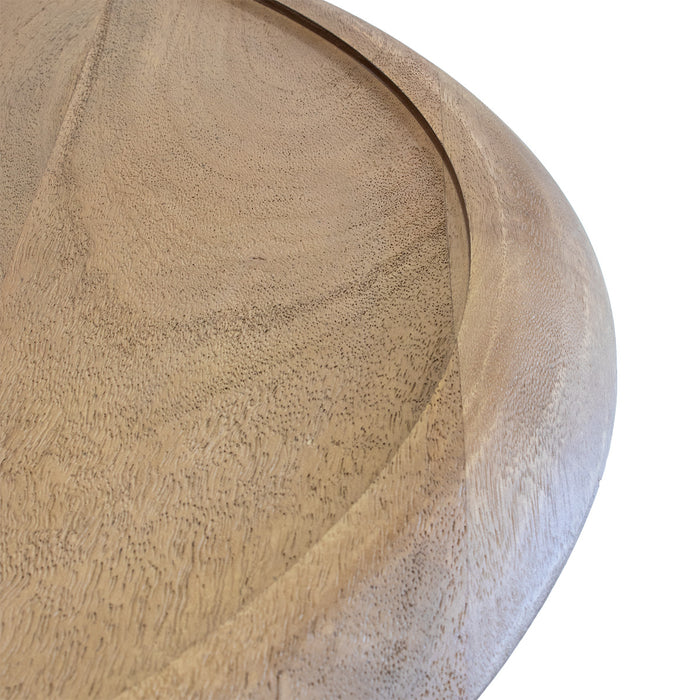 DÉJA Living - Salontafel Naturel Mangohout - 85x85x35cm - June