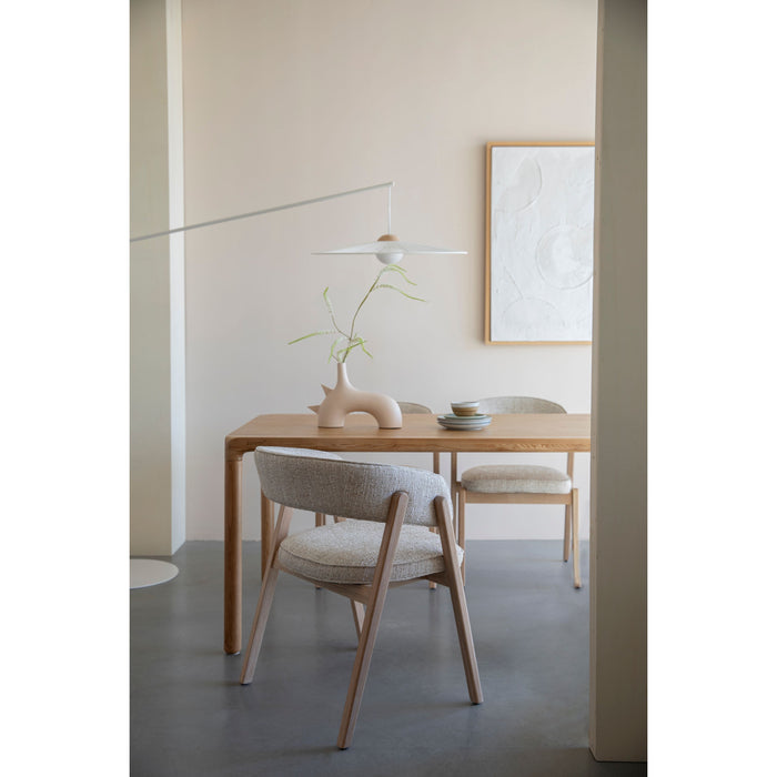 Zuiver Bright Eetkamerstoel Armleuning Bruin