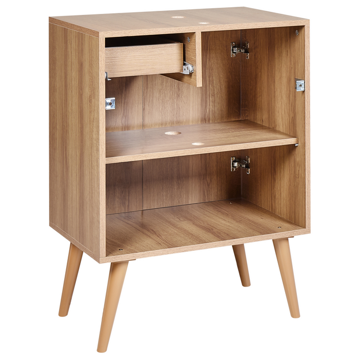 Beliani - CANOAS - Wastafelkast - Lichtbruin - 60 x 80 cm - MDP