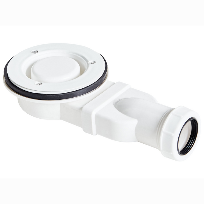 Beliani-AZZURRO-Douchebak-Zwart-100 x 80 x 3 cm-SMC (kunststof)