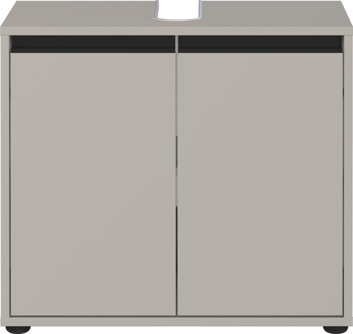 Germania Lemont Steengrijs Wastafelonderkast 63 cm