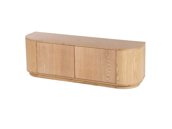 Livingfurn - Tv-meubel Naturel Eiken - 140x40x45cm - Novero