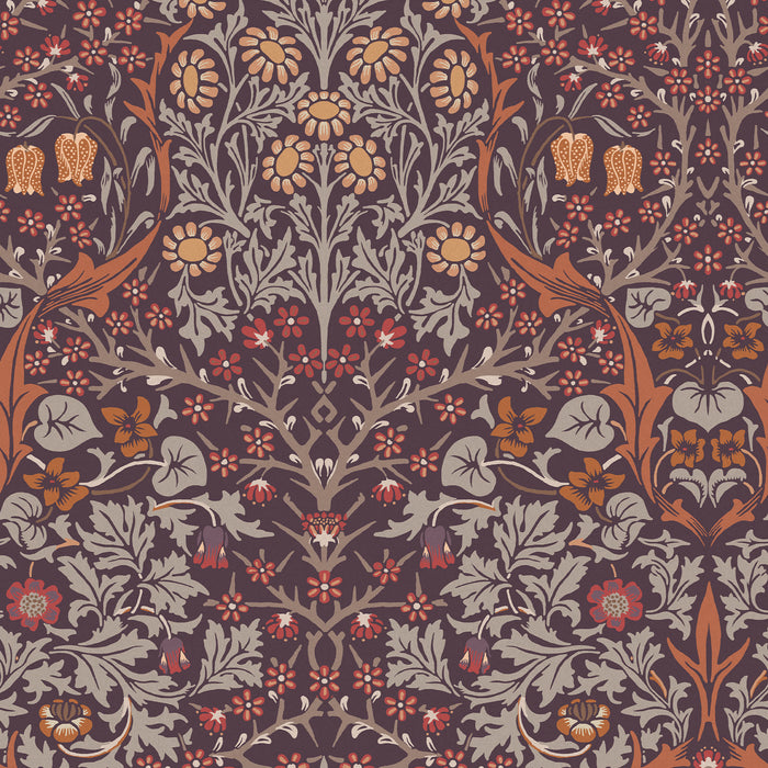 William Morris at Home vliesbehang Blackthorn Plum