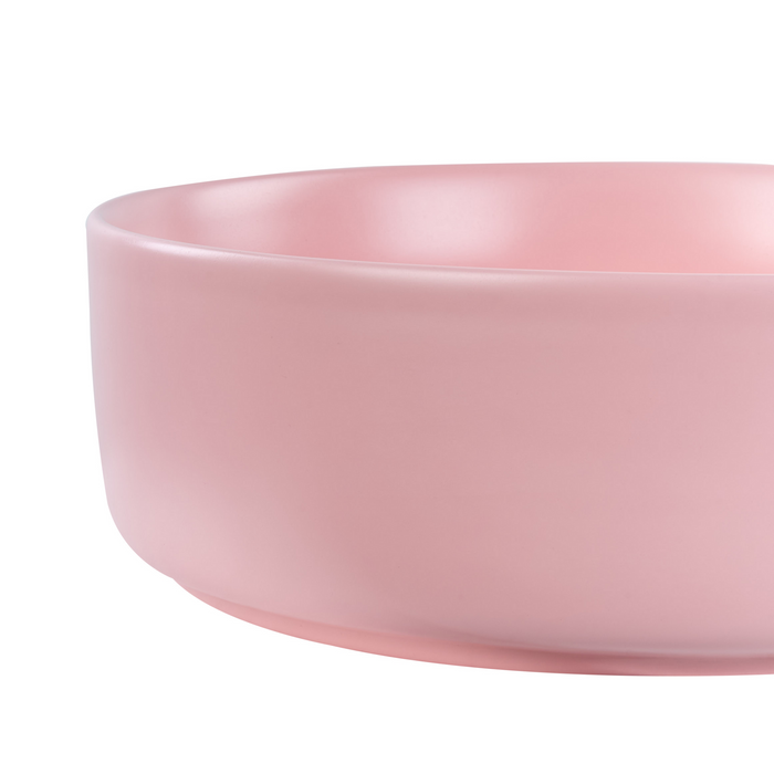 Beliani - GUDAR - Wastafel - Roze - 37 cm - Keramiek