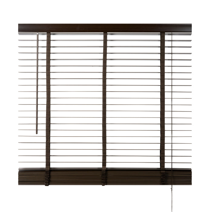 Jaloezie Hout Bruin - Hout - 120x210x5cm (BxHxD)